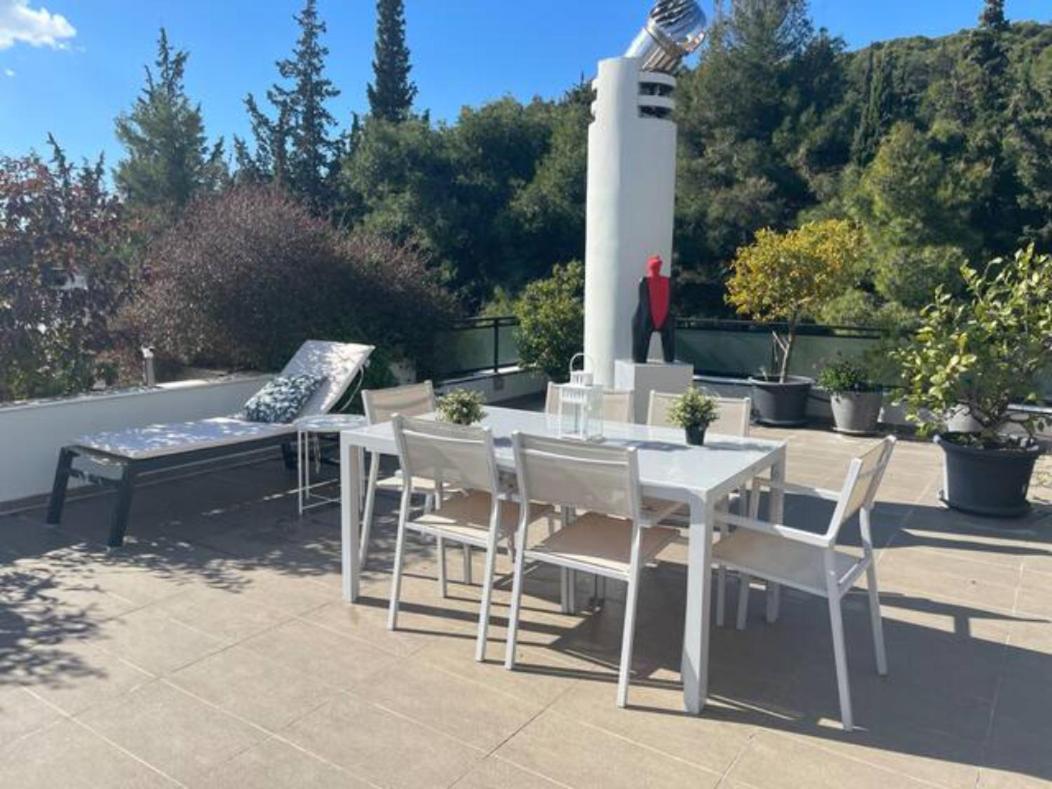 Апартаменты Athens Lycabettus Hill Penthouse, Private Roof Garden & Pool Экстерьер фото