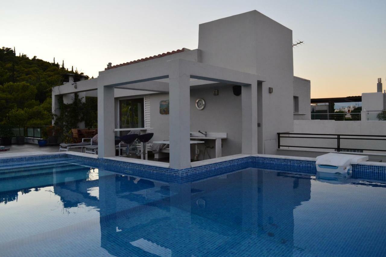 Апартаменты Athens Lycabettus Hill Penthouse, Private Roof Garden & Pool Экстерьер фото
